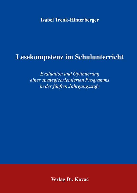 Lesekompetenz im Schulunterricht