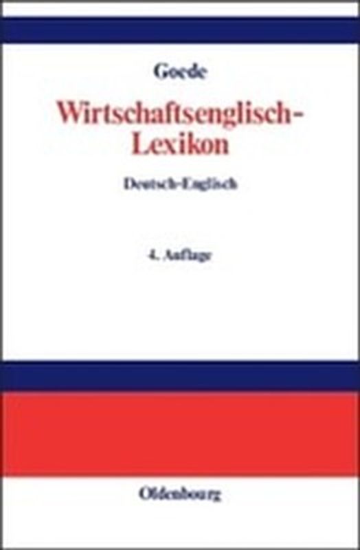Wirtschaftsenglisch-Lexikon