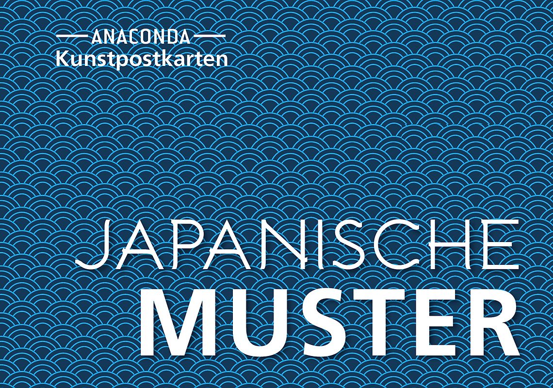 Postkarten-Set Japanische Muster