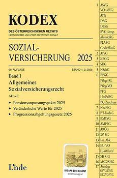 KODEX Sozialversicherung 2025, Band I