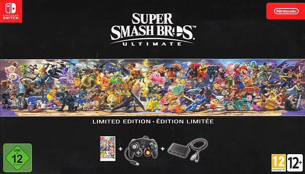 Super Smash Bros. Ultimate [Limited Edition, inkl. GameCube Controller & Controller-Adapter] Bundleversion
