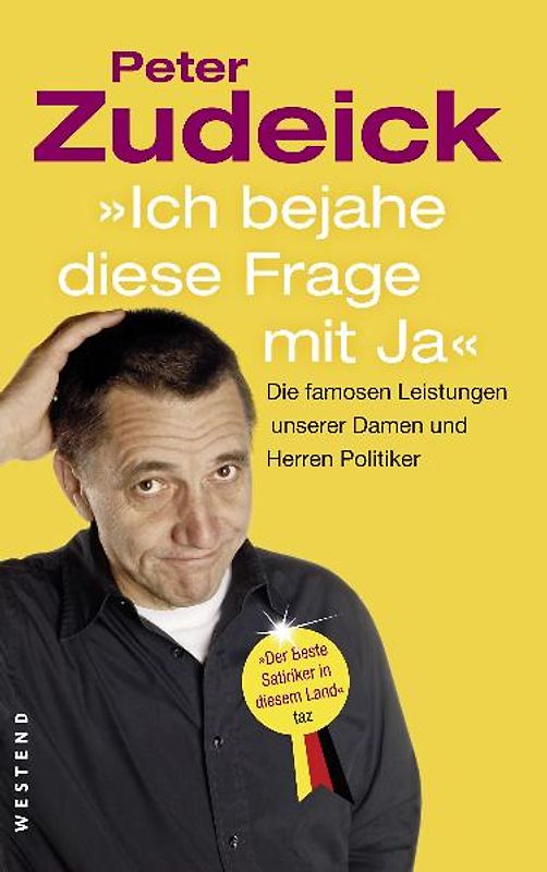 Ich bejahe diese Frage mit Ja