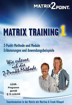 Matrix Training 1: Transformation in der Matrix mit Martina und Frank Klimpel DVD