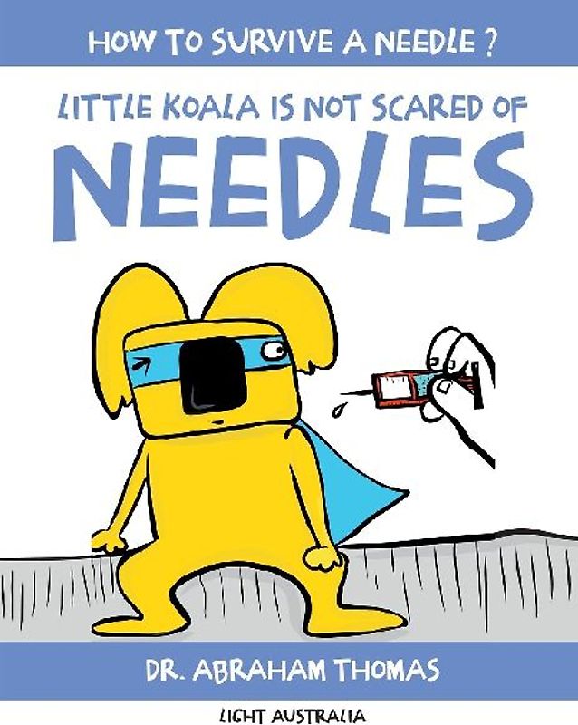 Little Koala Is Not Scared Of Needles
