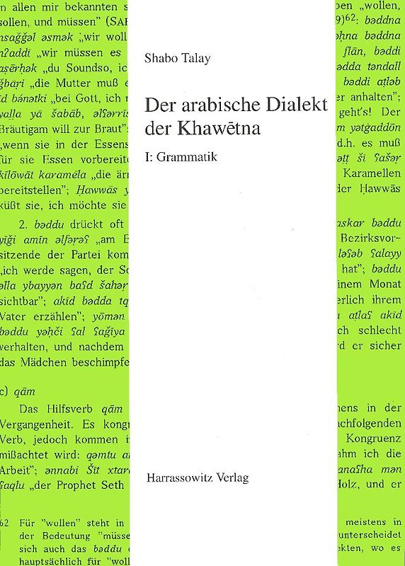 Der arabische Dialekt der Khawetna