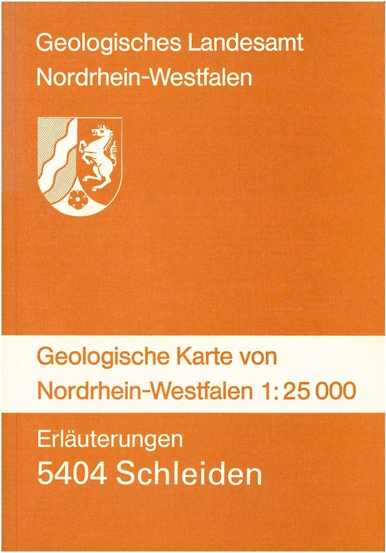 Geologische Karten von Nordrhein-Westfalen 1:25000 / Schleiden