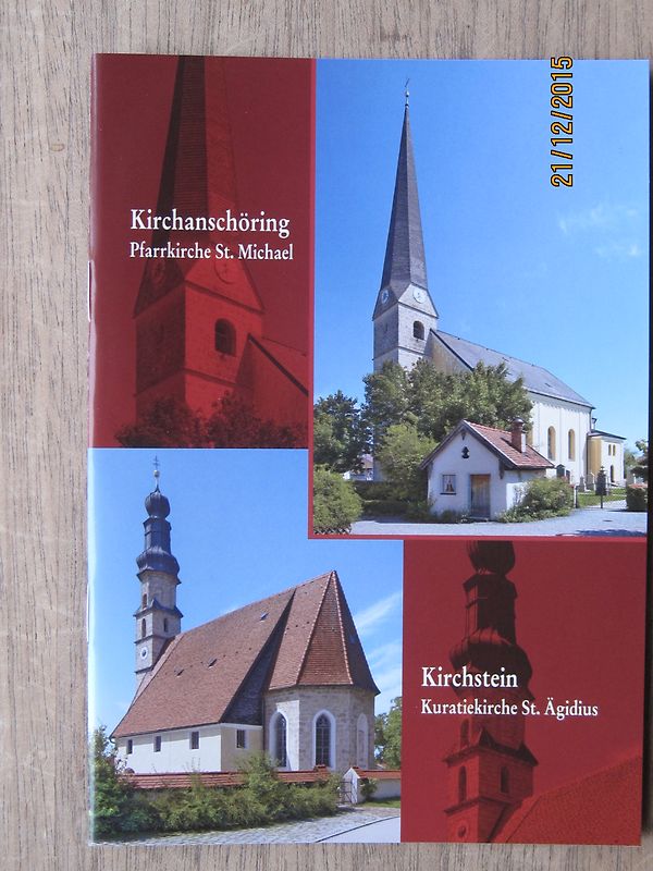 Kirchanschöring Pfarrkirche St. Michael und Kirchstein Kuratiekirche St. Ägidius