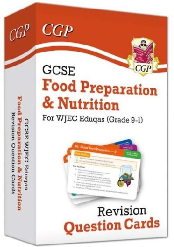 GCSE Food Preparation & Nutrition WJEC Eduqas Revision Question Cards