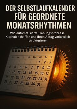 Der Selbstlaufkalender Für Geordnete Monatsrhythmen