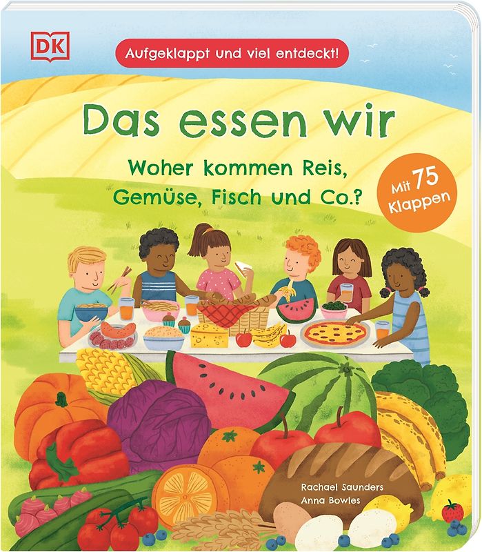 Aufgeklappt und viel entdeckt! Das essen wir