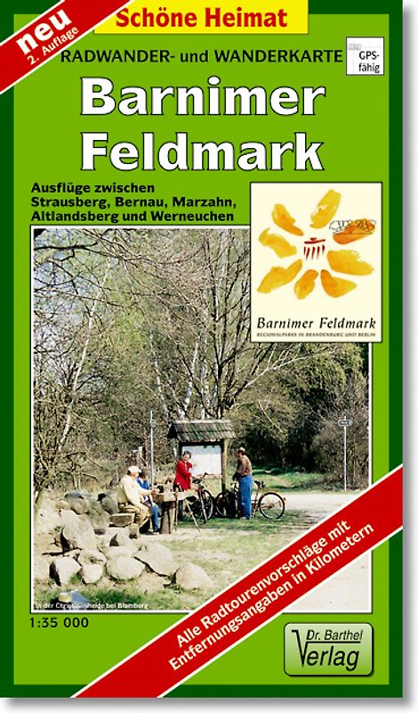 Radwander- und Wanderkarte Barnimer Feldmark