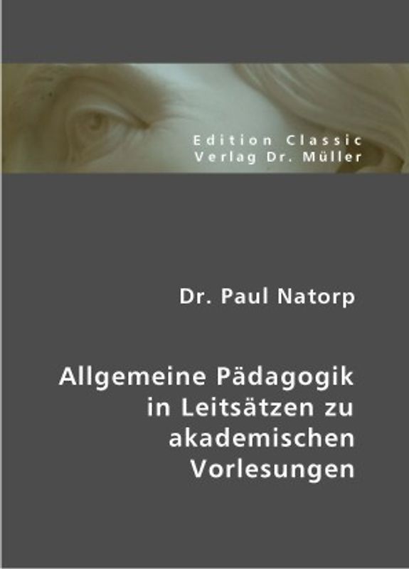 Dr. Paul Natorp