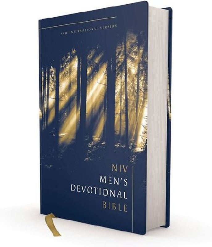 Niv, Men's Devotional Bible (by Men, for Men), Hardcover, Comfort Print