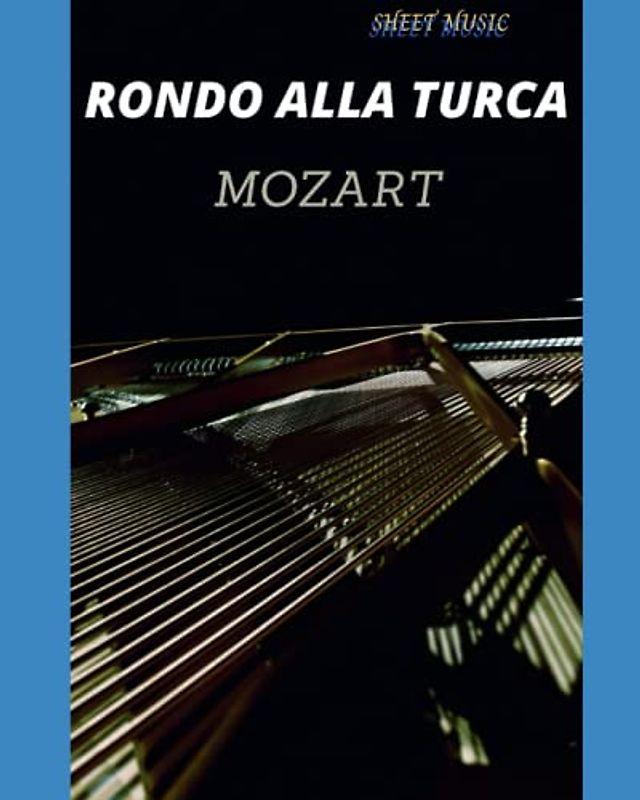 mozart rondo alla turca piano music sheet: (Turkish march from Sonata KV 331)