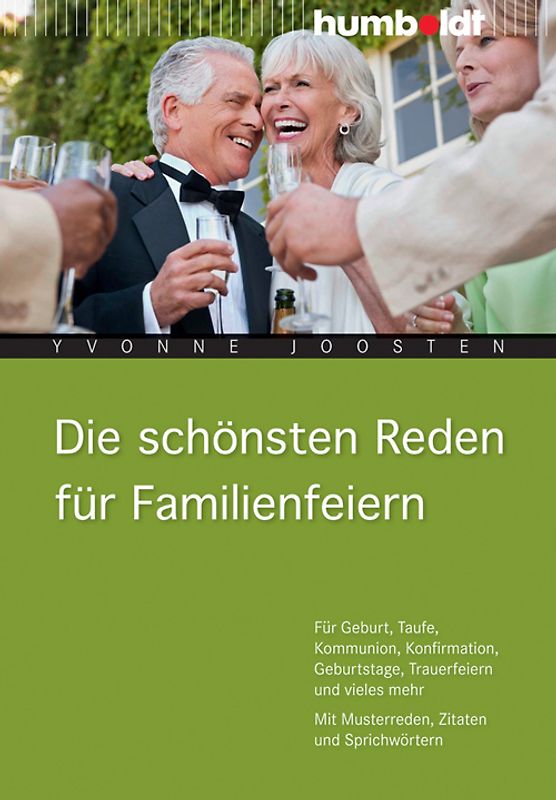 Die schönsten Reden für Familienfeiern