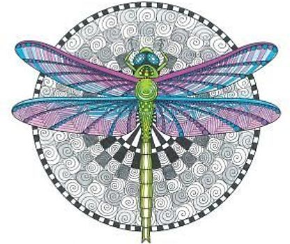 Tangleeasy Guided Journal Dragonfly