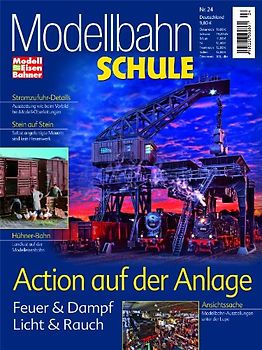 MEB Modellbahn Schule: Nr. 24 - Action auf der Anlage - Feuer & Rauch, Licht & Rauch [Broschiert]