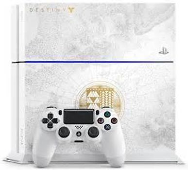 Sony PlayStation 4 500 GB [Destiny Edition inkl. Wireless Controller] weiß