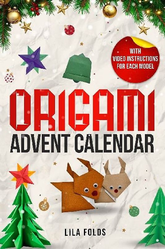 Origami Advent Calendar book for Kids and Adults