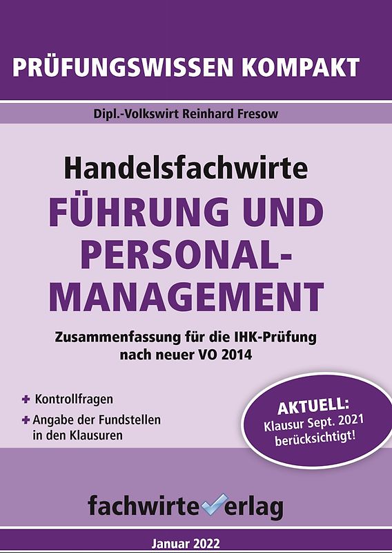 Handelsfachwirte: Führung und Personalmanagement