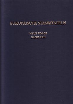 Europäische Stammtafeln. Neue Folge