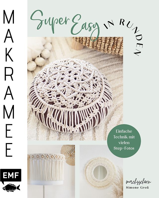 Makramee super easy in Runden
