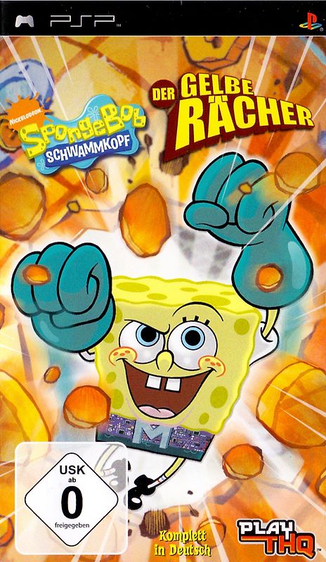 SpongeBob Schwammkopf: Der gelbe Rächer [Bundle Copy] PlayStation Portable