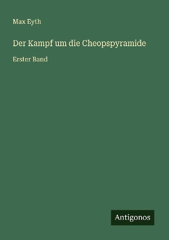 Der Kampf um die Cheopspyramide