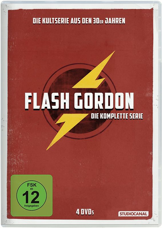 Flash Gordon - Die komplette Serie (4 Discs) DVD