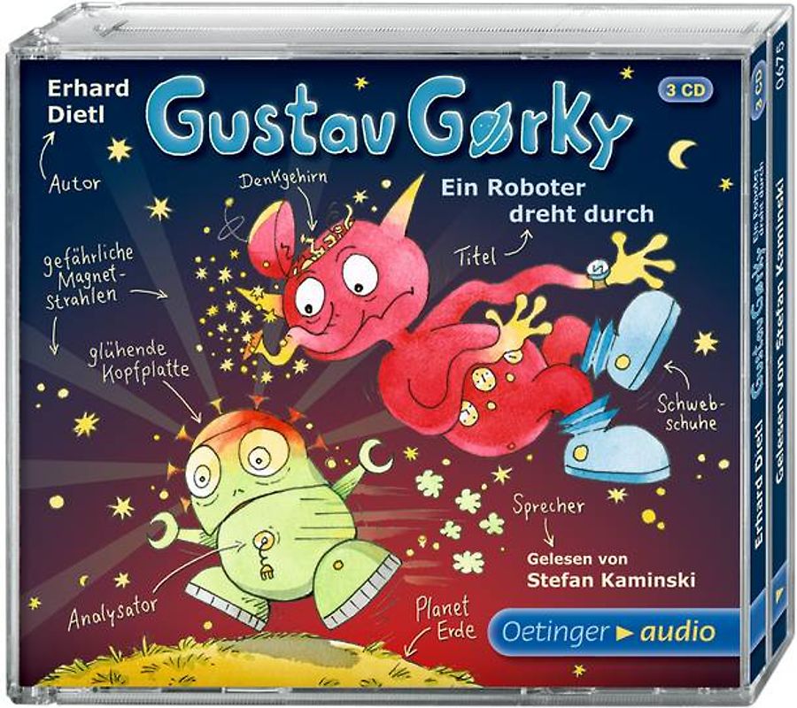 Gustav Gorky. Ein Roboter dreht durch (3 CD)