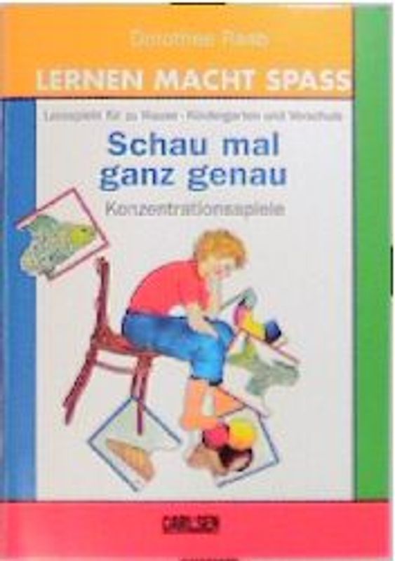 Schau mal ganz genau. Konzentrationsspiele