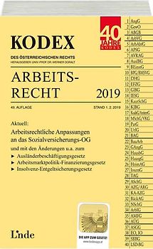 KODEX Arbeitsrecht 2019