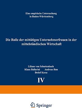 Die Rolle der mittätigen Unternehmerfrauen in der mittelständischen Wirtschaft