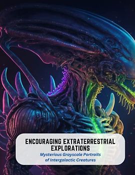 Encouraging Extraterrestrial Explorations: Mysterious Grayscale Portraits of Intergalactic Creatures