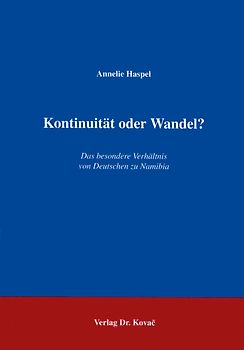 Kontinuität oder Wandel?