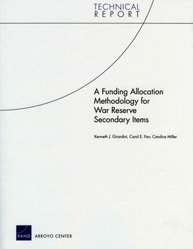 A Funding Allocation Methodology for War Reserve Secondary Items