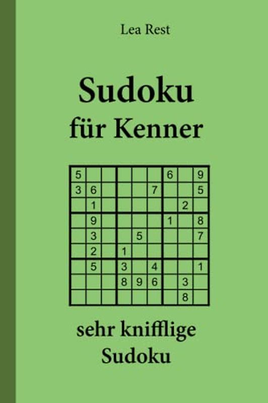 Sudoku für Kenner: sehr knifflige Sudoku