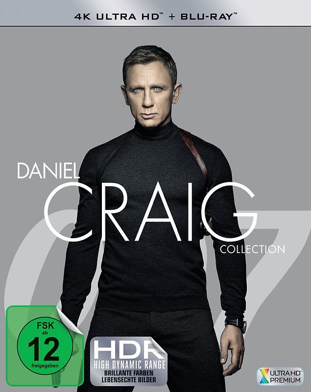 Daniel Craig Collection [inkl. Blu-ray, 8 Discs] 4K Ultra HD Blu-ray