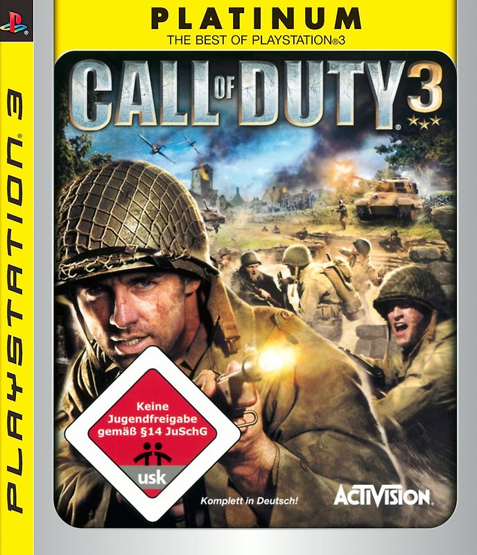 Call of Duty 3 - Platinum PlayStation 3