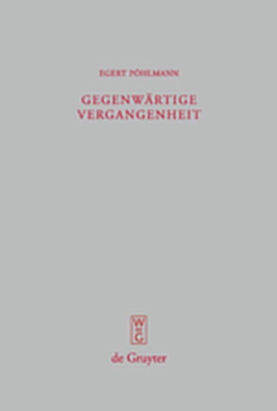 Gegenwärtige Vergangenheit