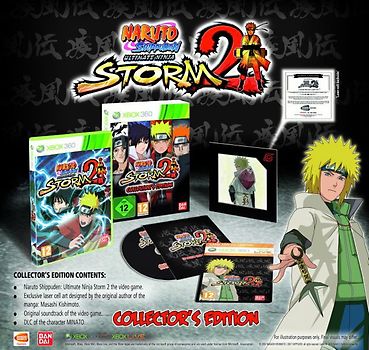 Naruto Shippuden: Ultimate Ninja Storm 2 [Collector's Edition inkl. Zeichnung und Soundtrack] Xbox 360