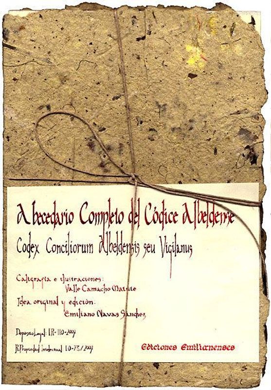 Abecedario completo del Códice Albeldense
