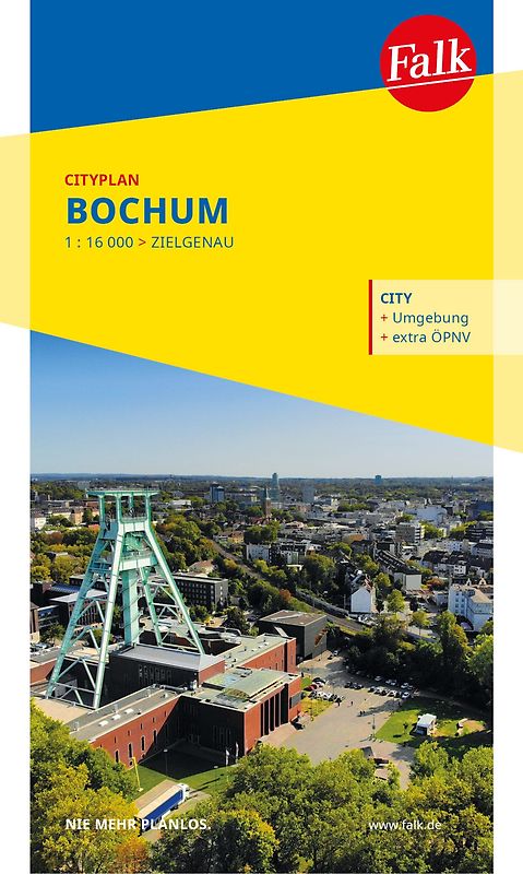 Falk Cityplan Bochum 1:16.000