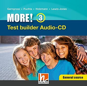 MORE! 3 NEU Test builder Software General Course, Audio-CD
