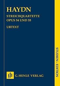 Streichquartette Heft VII op. 54 und 55 - Tostquartette; Studien-Edition: Besetzung: Streichquartette (Studien-Editionen: Studienpartituren)