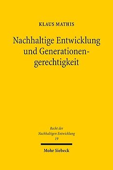Nachhaltige Entwicklung und Generationengerechtigkeit