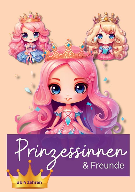 Malbuch Prinzessin & Freunde