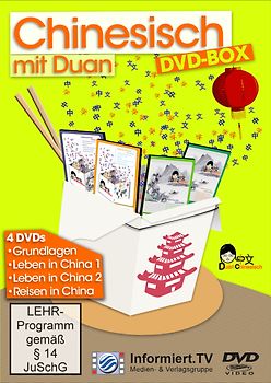 Chinesisch lernen mit Duan - die große Box (4 DVDs) - Duan Hong DVD