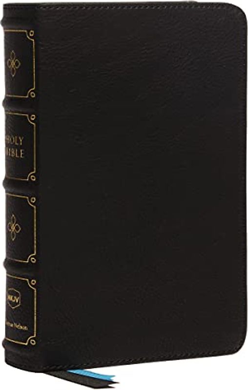 NKJV, Compact Bible, Maclaren Series, Leathersoft, Black, Comfort Print: Holy Bible, New King James Version
