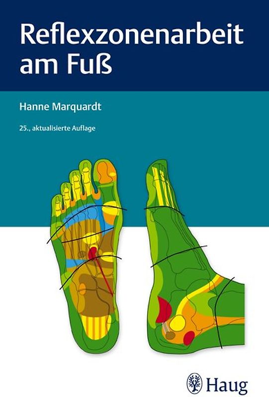 Reflexzonenarbeit am Fuß
